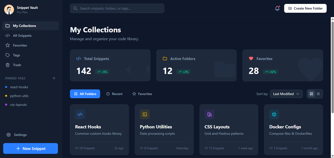 DevSnip – Developer Snippet Vault